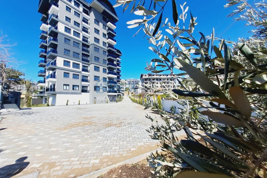 Apartment 1 + 1 from an investor in a complex under construction, Avsallar area - Alanya 15 