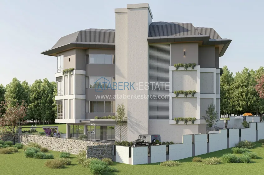 Modern chamber residence in Alanya - apartments from the developer with panoramic views 16 