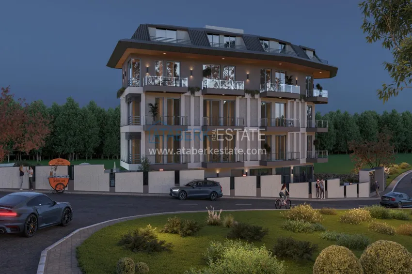 Modern chamber residence in Alanya - apartments from the developer with panoramic views 17 