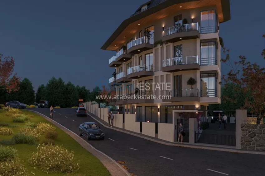 Modern chamber residence in Alanya - apartments from the developer with panoramic views 18 