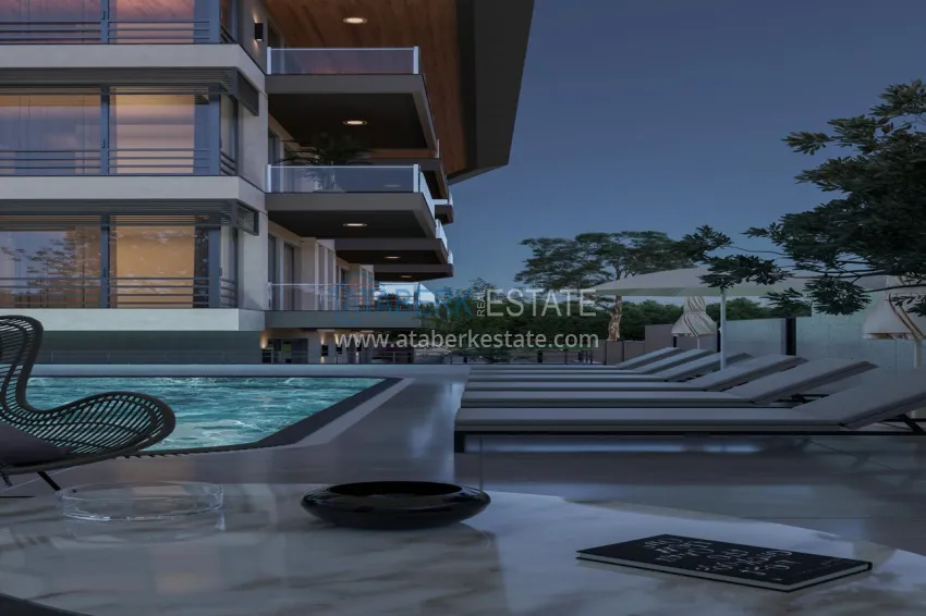 Modern chamber residence in Alanya - apartments from the developer with panoramic views 19 