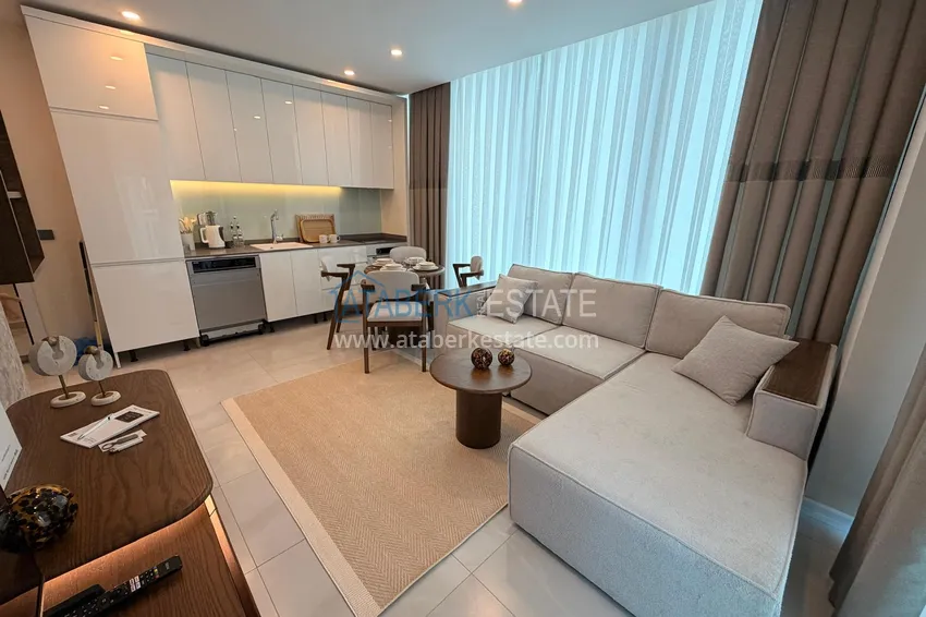 Purchase  Apartments in a 5-star hotel complex with full ownership and a flexible schedule of living — Alanya, Avsallar district 1 