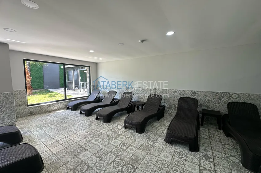 2+1 apartment with furniture and sea and mountain views in a luxury complex — Alanya, Mahmutlar district 29 