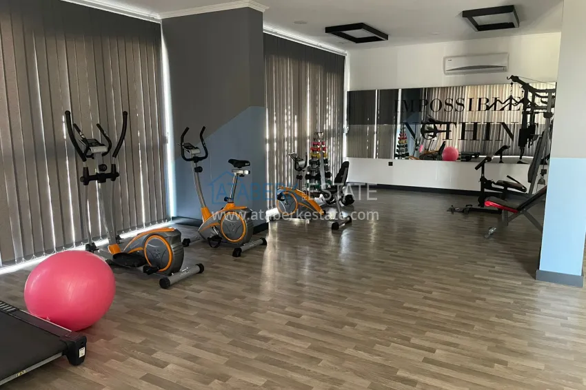 2+1 duplex in Alanya, Oba — duplex penthouse with furniture, open mountain view 23 