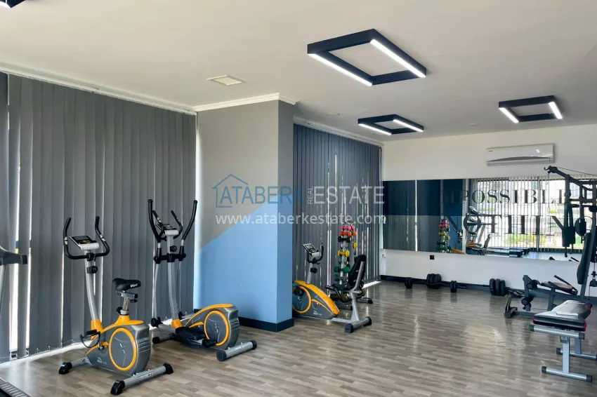 2+1 duplex in Alanya, Oba — duplex penthouse with furniture, open mountain view 24 