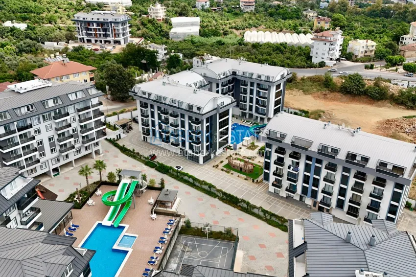 2+1 duplex in Alanya, Oba — duplex penthouse with furniture, open mountain view 3 