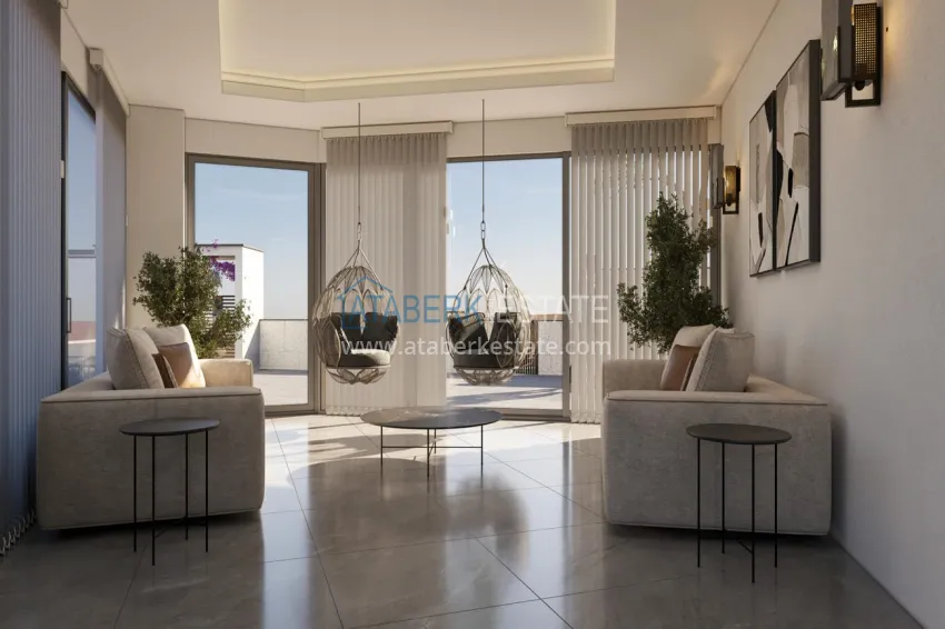 Modern chamber residence in Alanya - apartments from the developer with panoramic views 22 