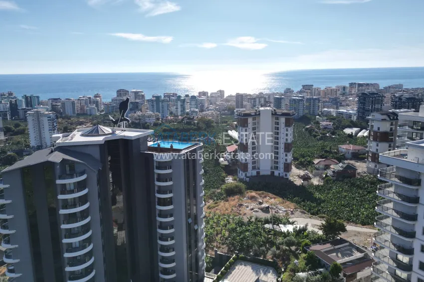 Luxury apartment with sea view in Alanya, Mahmutlar — sale from owner 7 