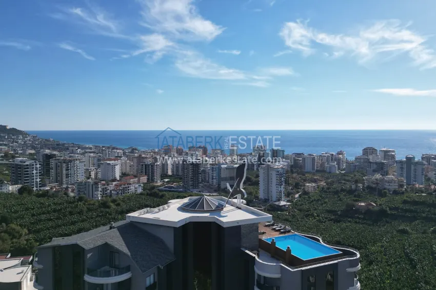 Luxury apartment with sea view in Alanya, Mahmutlar — sale from owner 8 