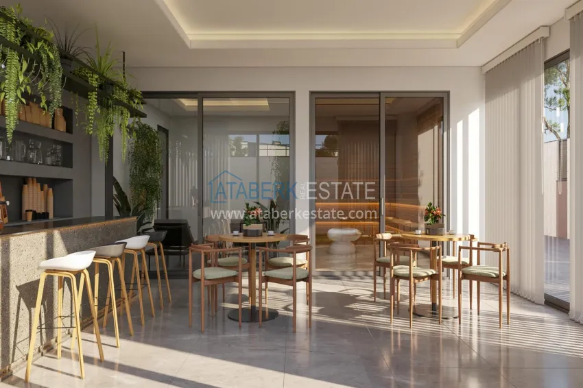 Modern chamber residence in Alanya - apartments from the developer with panoramic views 24 