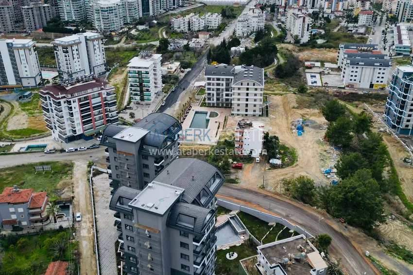 Apartment 1 + 1 from an investor in a complex under construction, Avsallar area - Alanya 7 