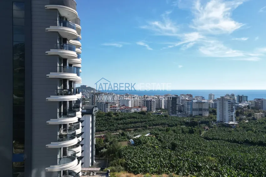 Turnkey one-bedroom apartment in Alanya, Mahmutlar district 9 