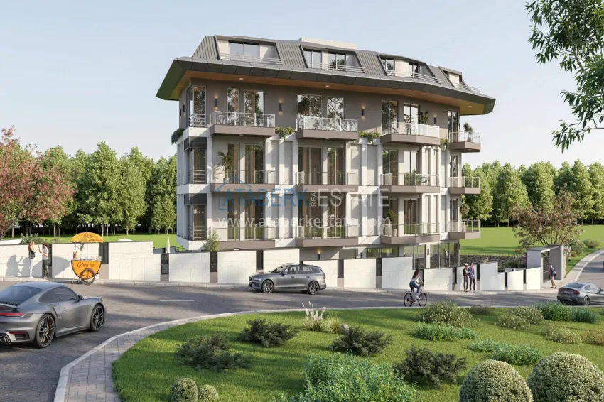 Modern chamber residence in Alanya - apartments from the developer with panoramic views 5 