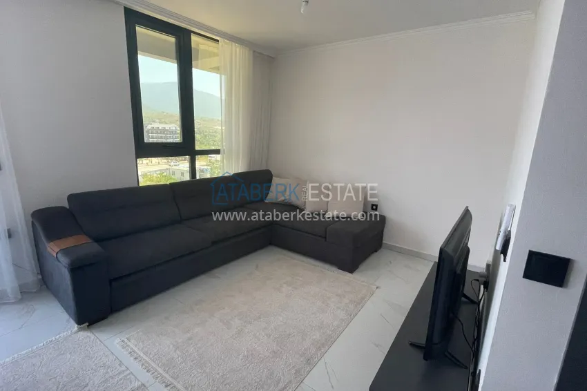 Purchase 2+1 duplex in Alanya, Oba — duplex penthouse with furniture, open mountain view 5 