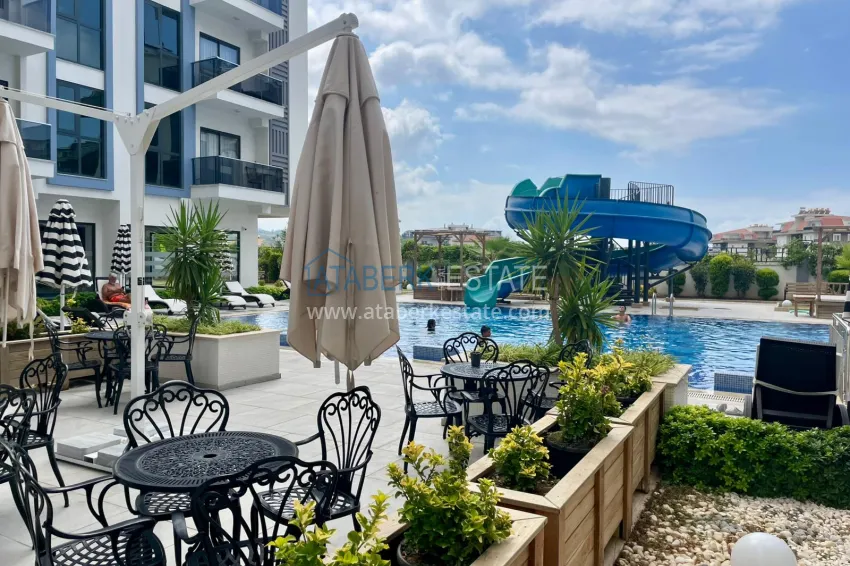 2+1 duplex in Alanya, Oba — duplex penthouse with furniture, open mountain view 7 