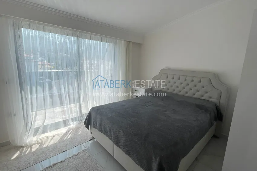 Purchase 2+1 duplex in Alanya, Oba — duplex penthouse with furniture, open mountain view 7 
