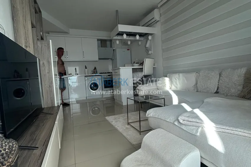 Purchase 1+1 apartment in Alanya, Oba — turnkey with a glazed balcony, near the sea 7
