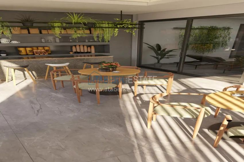 Modern chamber residence in Alanya - apartments from the developer with panoramic views 28 