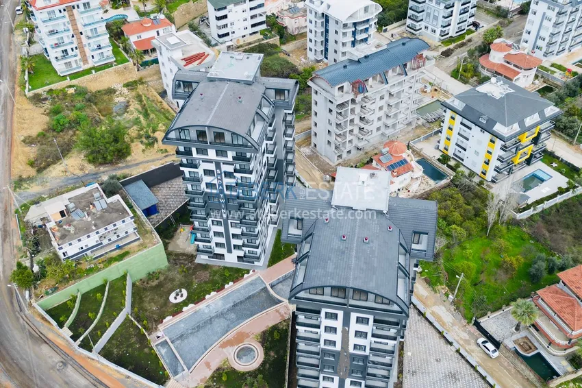 Apartment 1 + 1 from an investor in a complex under construction, Avsallar area - Alanya 11 