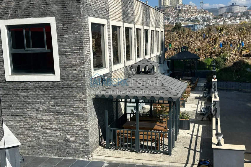 2+1 apartment with furniture and sea and mountain views in a luxury complex — Alanya, Mahmutlar district 14 