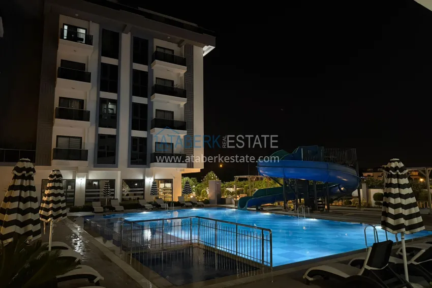 2+1 duplex in Alanya, Oba — duplex penthouse with furniture, open mountain view 9 