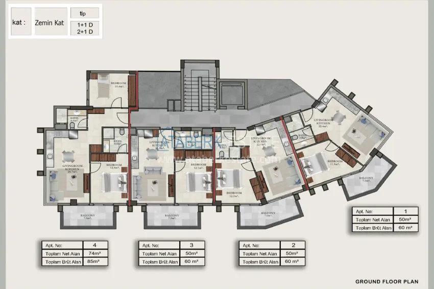 Buy cheap Modern chamber residence in Alanya - apartments from the developer with panoramic views 4 