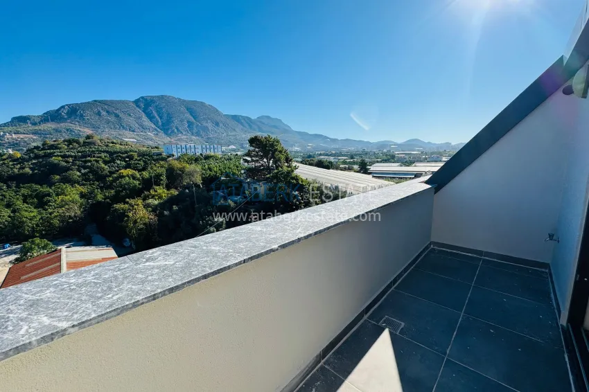 Purchase 2+1 duplex apartment in Alanya, Kestel district - 300 meters from the sea, mountain view 15 