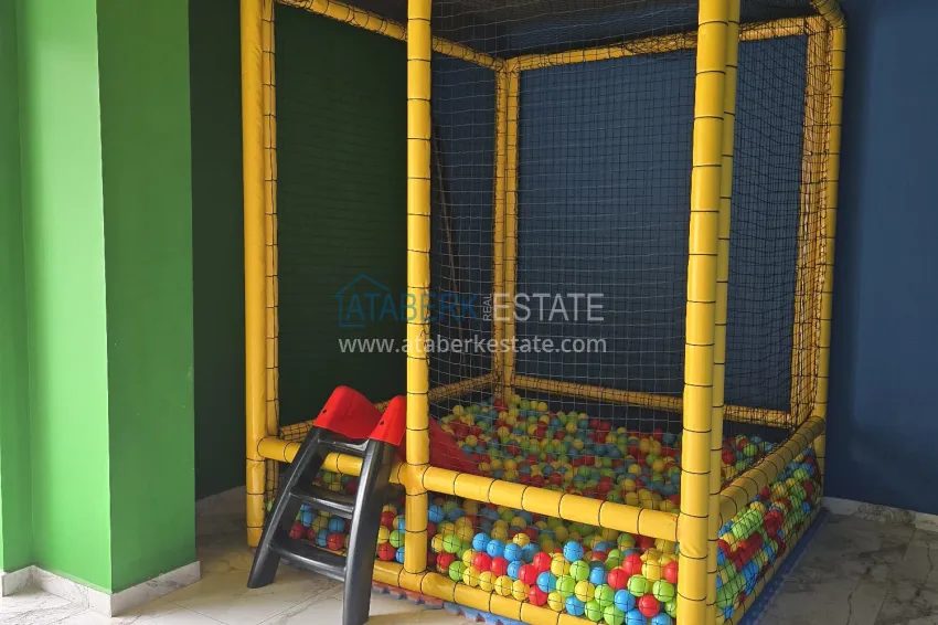 Garden duplex 2+1 in Tosmur with fine finishing 13 