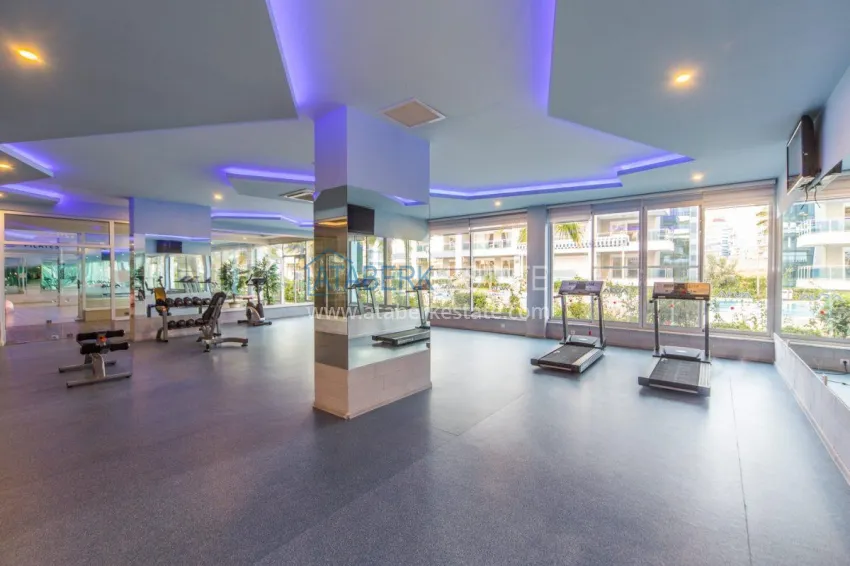 3+1 duplex apartment with 80 m2 terrace and private sauna — Alanya, Kestel district, 300 m from the sea 18 