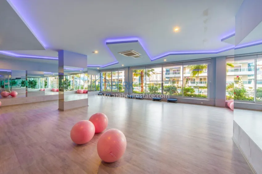 3+1 duplex apartment with 80 m2 terrace and private sauna — Alanya, Kestel district, 300 m from the sea 19 