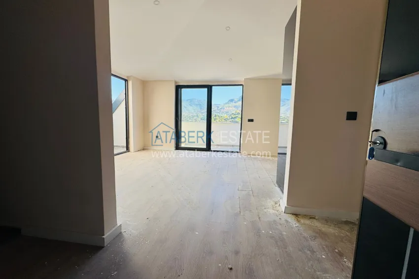 Purchase 2+1 duplex apartment in Alanya, Kestel district - 300 meters from the sea, mountain view 1 