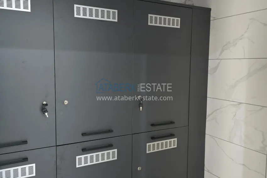 Garden duplex 2+1 in Tosmur with fine finishing 17 