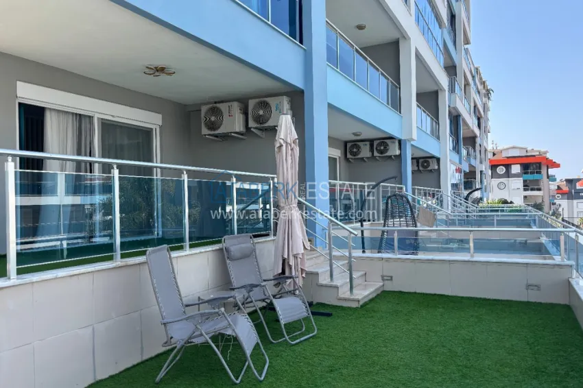 Purchase 3+1 duplex apartment with 80 m2 terrace and private sauna — Alanya, Kestel district, 300 m from the sea 25 
