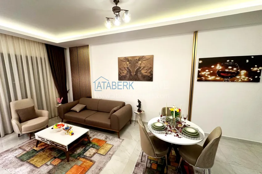 Purchase Furnished 1+1 apartment in Mahmutlar - favorable price and open mountain views 2 