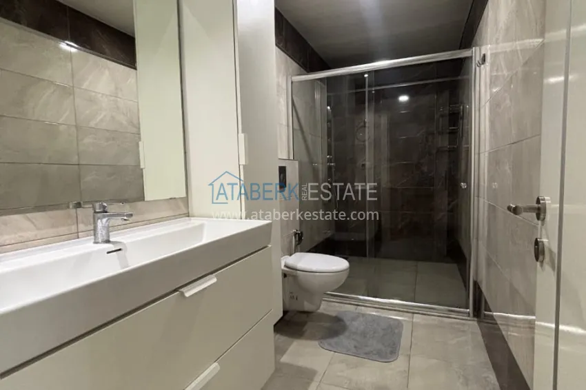 Purchase 3+1 duplex apartment with 80 m2 terrace and private sauna — Alanya, Kestel district, 300 m from the sea 31 