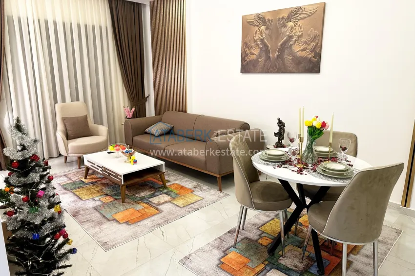 Purchase Furnished 1+1 apartment in Mahmutlar - favorable price and open mountain views 4 