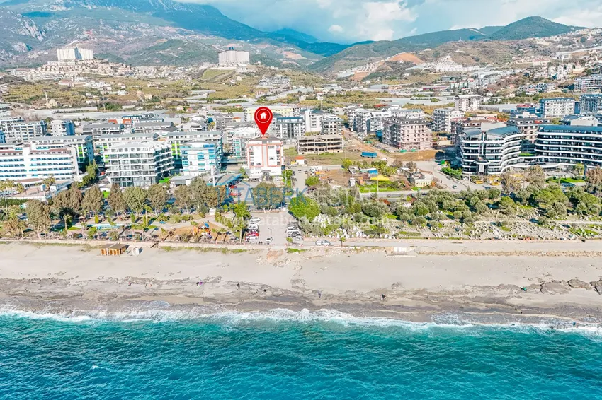 Linear 3+1 apartment in Kargicak on the first line — with a separate kitchen and sea view 4