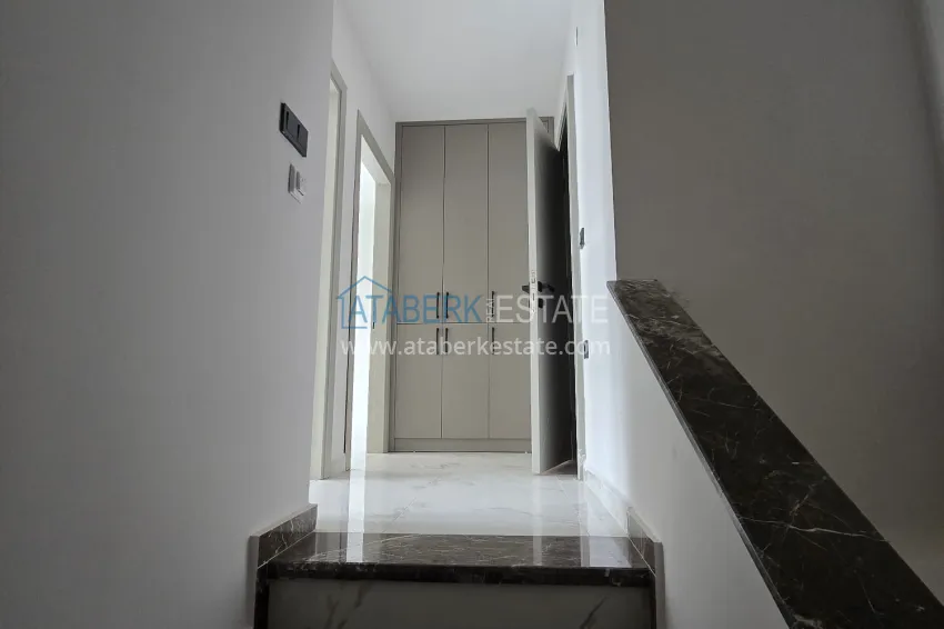 Purchase Garden duplex 2+1 in Tosmur with fine finishing 9 