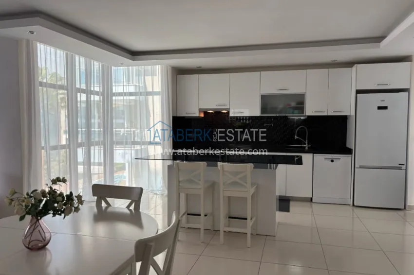 Purchase 3+1 duplex apartment with 80 m2 terrace and private sauna — Alanya, Kestel district, 300 m from the sea 6 