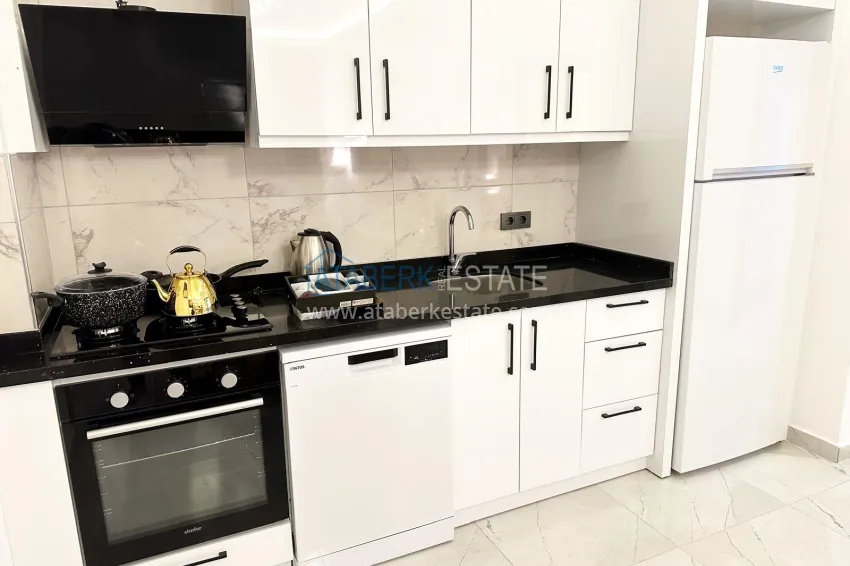 Purchase Furnished 1+1 apartment in Mahmutlar - favorable price and open mountain views 7 