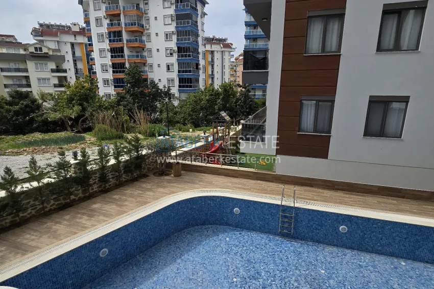 Garden duplex 2+1 in Tosmur with fine finishing 7 