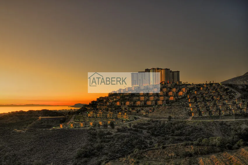 1+1 apartment in the famous resort-style - fully furnished in Mahmutlar 1 