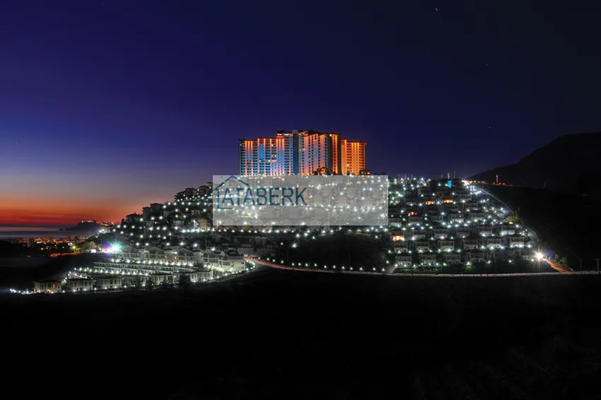 1+1 apartment in the famous resort-style - fully furnished in Mahmutlar 2 