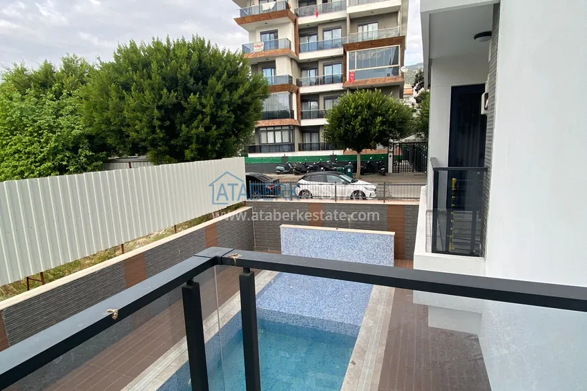 Purchase  Apartment in the center of Alanya in a complex at the final stage of construction 15 