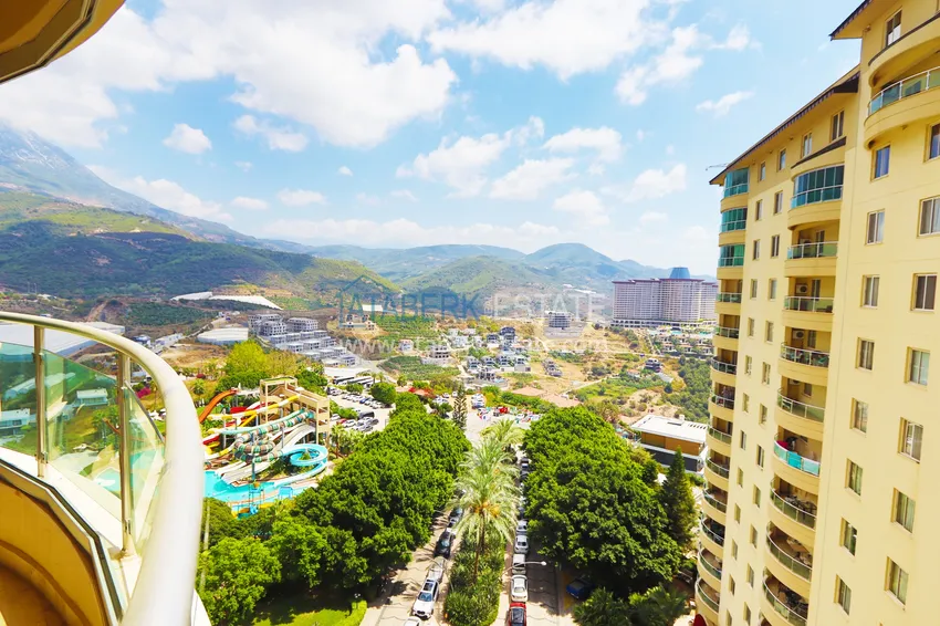 Purchase  1+1 apartment in the famous resort-style - fully furnished in Mahmutlar 16 