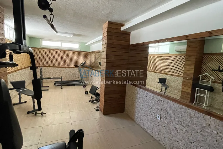 3+1 penthouse duplex with furniture and a glazed balcony in the Oba area. Real estate for a residence permit 15 