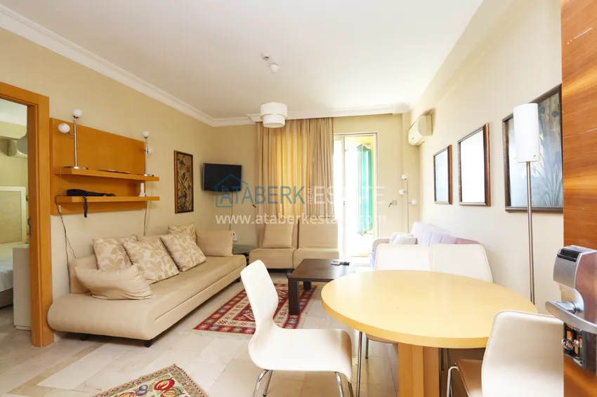 Purchase  1+1 apartment in the famous resort-style - fully furnished in Mahmutlar 2 