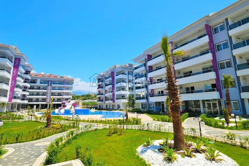 2+1 apartment in Kestel by the sea - furnished option with mountain views 1 