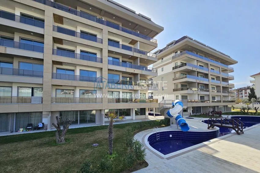 1+1 apartment in Kestel 200 meters from the sea - with sea and mountain views 1 