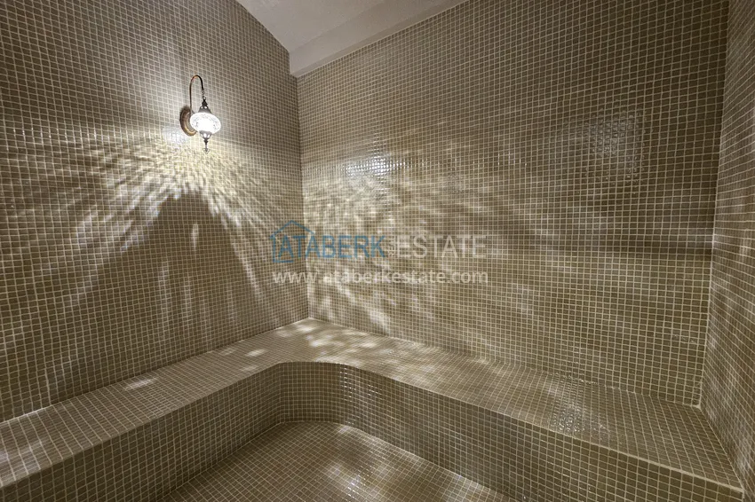 1+1 apartment in Kestel 200 meters from the sea - with sea and mountain views 21 